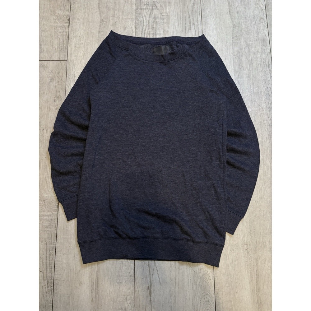 Navy Blue Victoria Secret Wide‎ Crewneck Sweater Women Size M